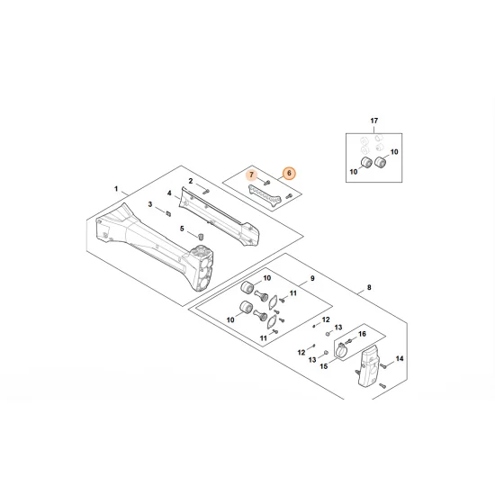 STIHL  Listwa perforowana 4148 716 2951